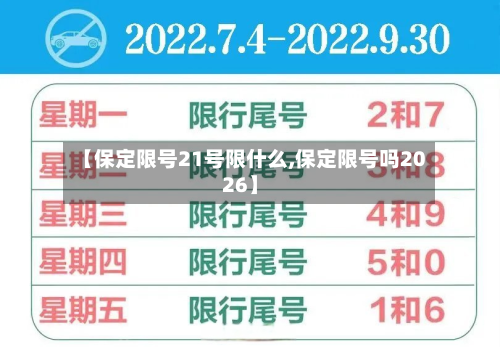 【保定限号21号限什么,保定限号吗2026】-第2张图片