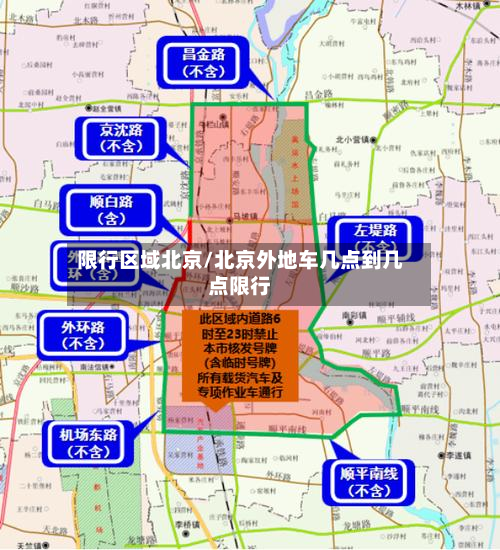 限行区域北京/北京外地车几点到几点限行-第3张图片