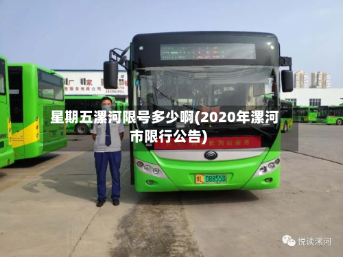 星期五漯河限号多少啊(2020年漯河市限行公告)
