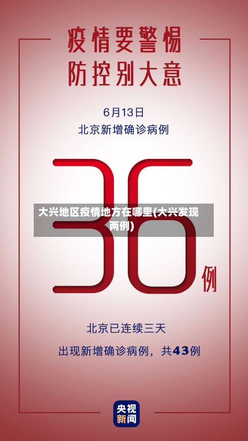 大兴地区疫情地方在哪里(大兴发现两例)-第2张图片