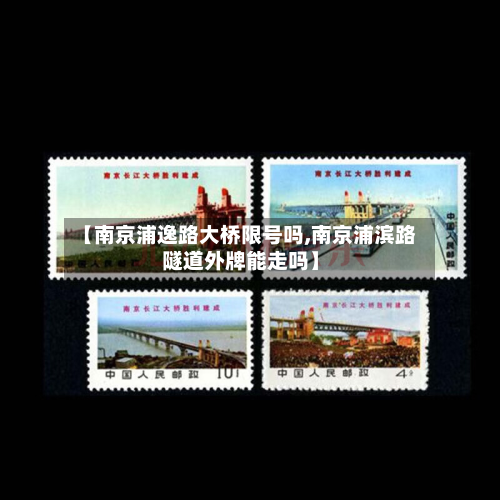 【南京浦逸路大桥限号吗,南京浦滨路隧道外牌能走吗】-第3张图片