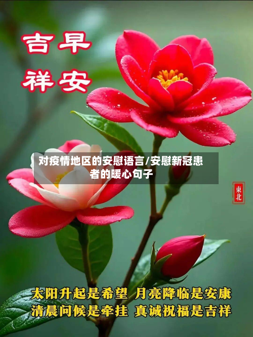 对疫情地区的安慰语言/安慰新冠患者的暖心句子-第2张图片