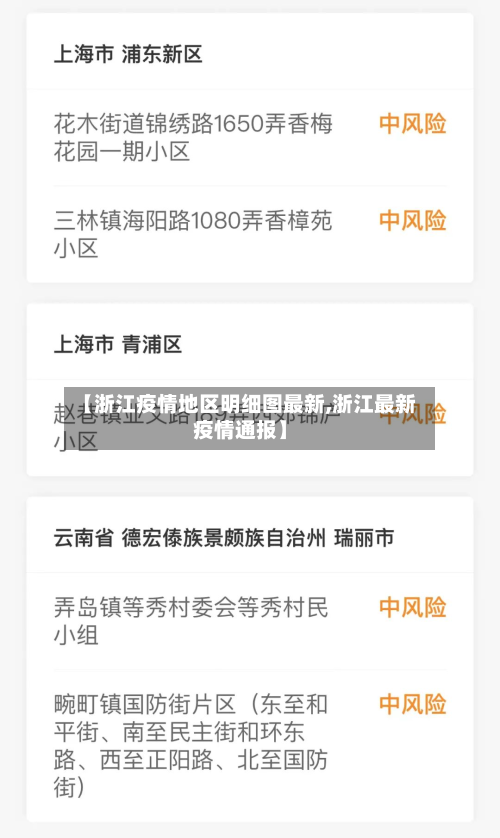 【浙江疫情地区明细图最新,浙江最新疫情通报】-第2张图片