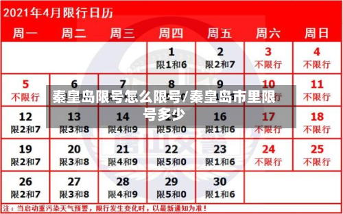 秦皇岛限号怎么限号/秦皇岛市里限号多少-第3张图片