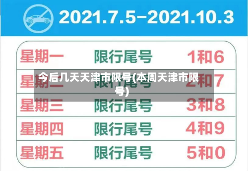 今后几天天津市限号(本周天津市限号)