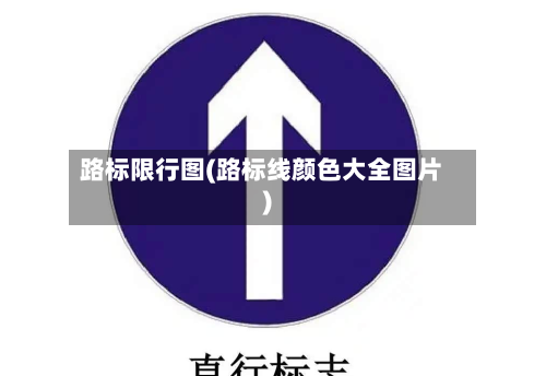 路标限行图(路标线颜色大全图片)-第2张图片