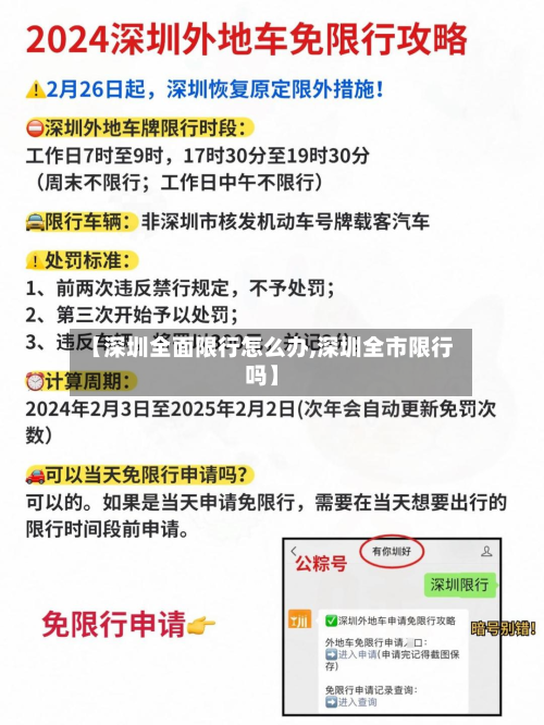 【深圳全面限行怎么办,深圳全市限行吗】