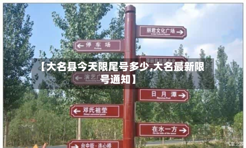 【大名县今天限尾号多少,大名最新限号通知】-第2张图片
