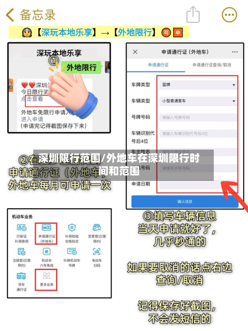 深圳限行范围/外地车在深圳限行时间和范围-第2张图片