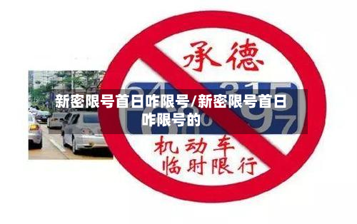 新密限号首日咋限号/新密限号首日咋限号的-第1张图片