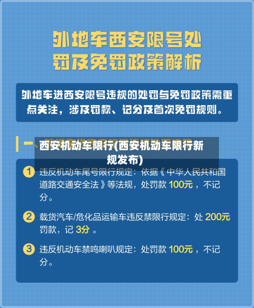 西安机动车限行(西安机动车限行新规发布)-第3张图片
