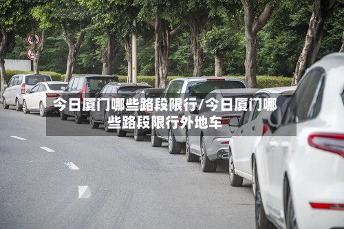 今日厦门哪些路段限行/今日厦门哪些路段限行外地车-第2张图片