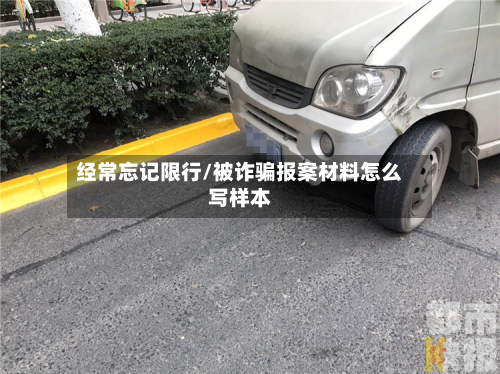 经常忘记限行/被诈骗报案材料怎么写样本-第3张图片