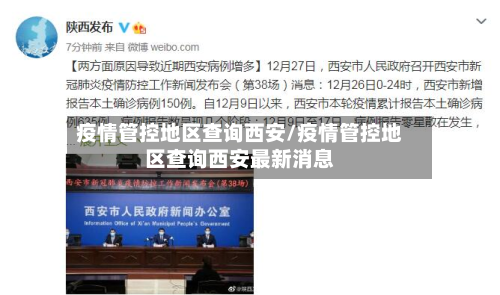 疫情管控地区查询西安/疫情管控地区查询西安最新消息-第3张图片