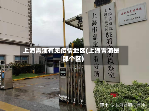 上海青浦有无疫情地区(上海青浦是那个区)-第3张图片