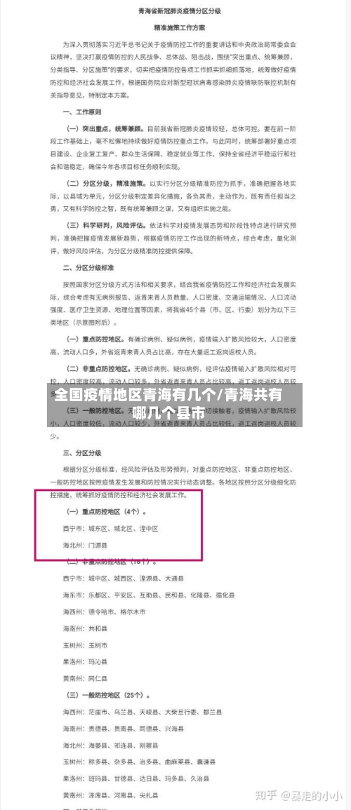 全国疫情地区青海有几个/青海共有哪几个县市-第2张图片