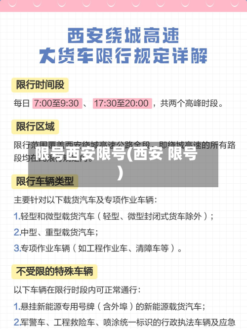 限号西安限号(西安 限号)-第2张图片