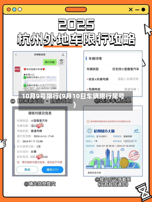 10月9号限行(9月10日车辆限行尾号)-第2张图片