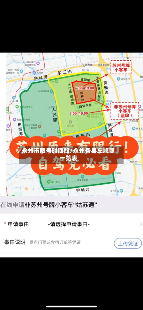 永州市限号时间段/永州各县车牌照一览表-第2张图片