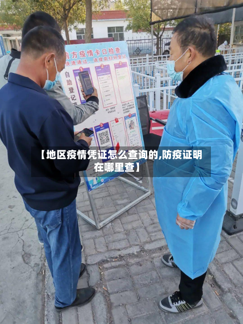 【地区疫情凭证怎么查询的,防疫证明在哪里查】