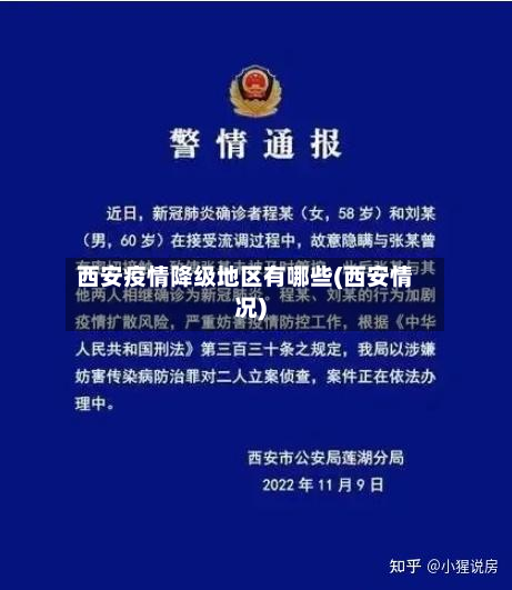 西安疫情降级地区有哪些(西安情况)-第2张图片