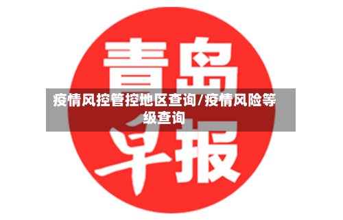 疫情风控管控地区查询/疫情风险等级查询