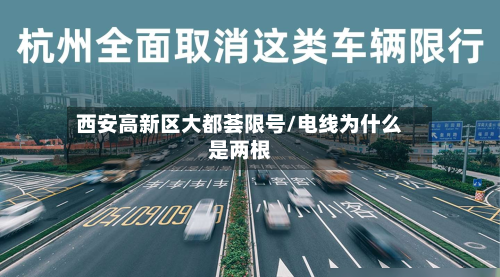 西安高新区大都荟限号/电线为什么是两根-第2张图片