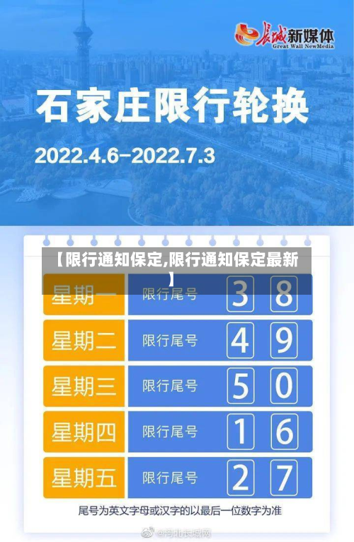 【限行通知保定,限行通知保定最新】-第2张图片