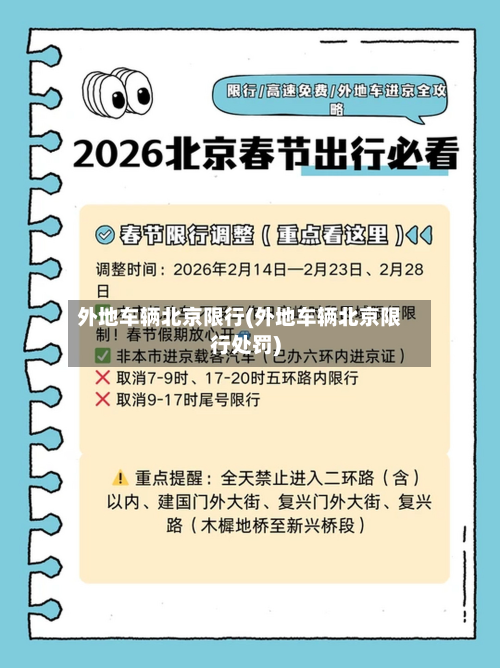 外地车辆北京限行(外地车辆北京限行处罚)-第1张图片
