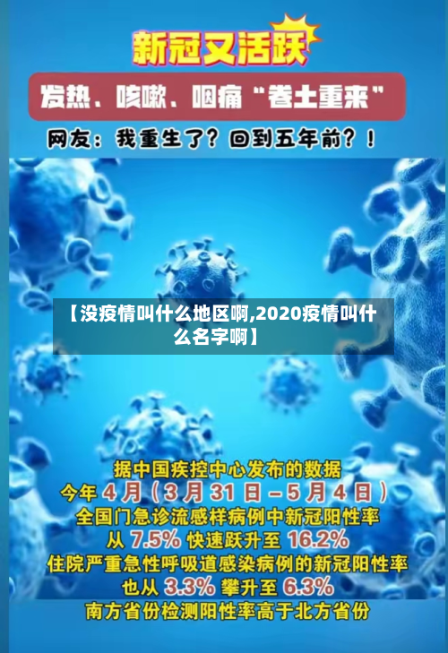 【没疫情叫什么地区啊,2020疫情叫什么名字啊】-第2张图片