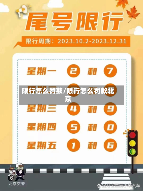 限行怎么罚款/限行怎么罚款北京-第2张图片