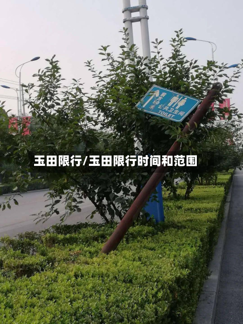 玉田限行/玉田限行时间和范围-第3张图片
