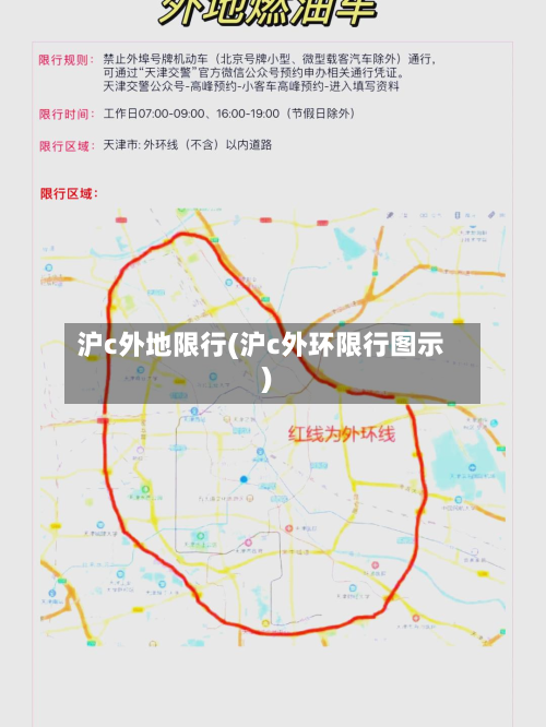 沪c外地限行(沪c外环限行图示)-第2张图片