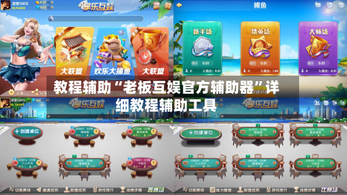 教程辅助“老板互娱官方辅助器	”详细教程辅助工具-第2张图片