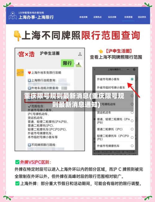 重庆限号规则最新消息(重庆限号规则最新消息通知)