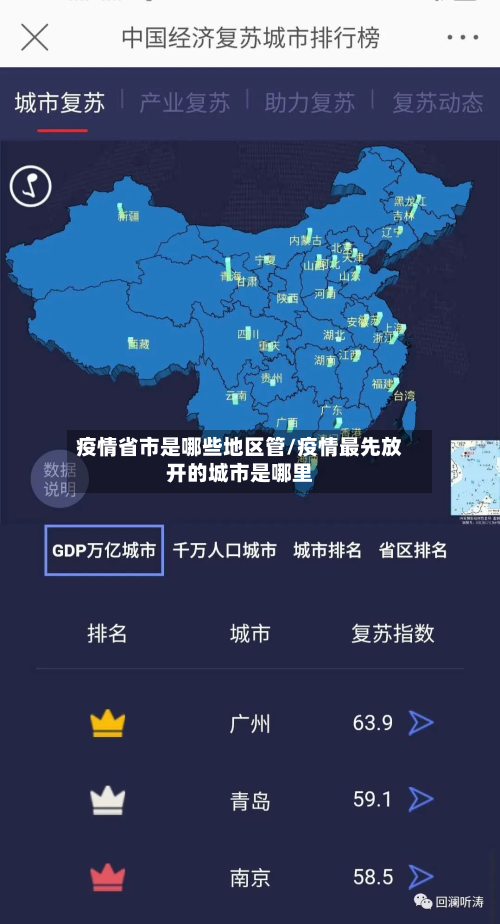 疫情省市是哪些地区管/疫情最先放开的城市是哪里-第3张图片