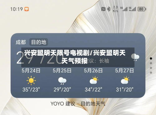 兴安盟明天限号电视剧/兴安盟明天天气预报-第2张图片