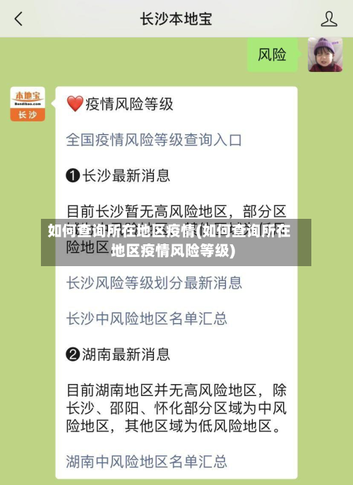 如何查询所在地区疫情(如何查询所在地区疫情风险等级)-第2张图片