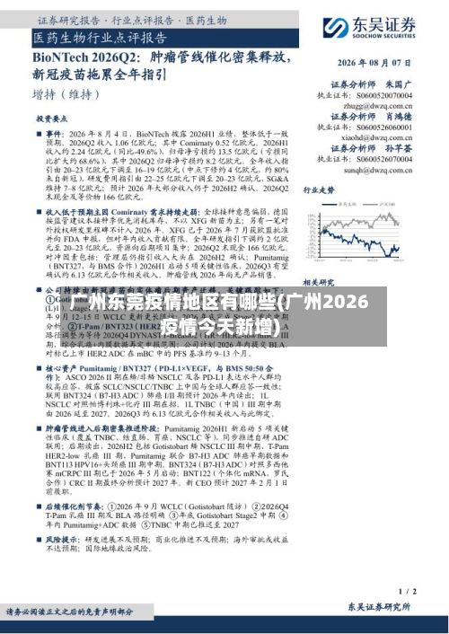 广州东莞疫情地区有哪些(广州2026疫情今天新增)-第2张图片