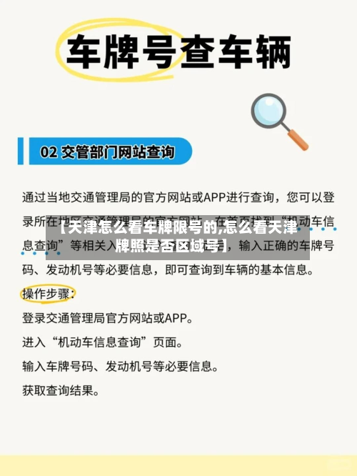 【天津怎么看车牌限号的,怎么看天津牌照是否区域号】-第2张图片