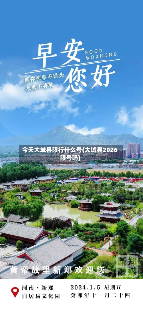 今天大城县限行什么号(大城县2026限号吗)-第2张图片