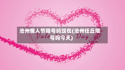 沧州情人节限号吗现在(沧州任丘限号吗今天)-第2张图片