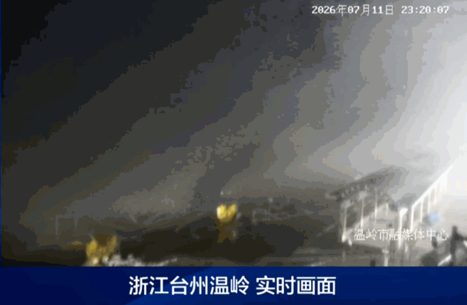 “巴威	”最新路径公布！0时在浙江乐清二次登陆	，5时减弱为强热带风暴，中心最大风力11级