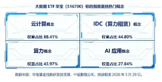 国常会重磅部署！加快通信网、算力网建设！大数据ETF华宝（516700）逆市拉升1.4%，单日吸金2618万元！