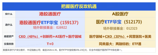 业绩炸裂！全年收入剑指605亿	，药明康德AH股价狂飙！高“CXO含量”港股通医疗ETF华宝（159137）暴涨超5%！