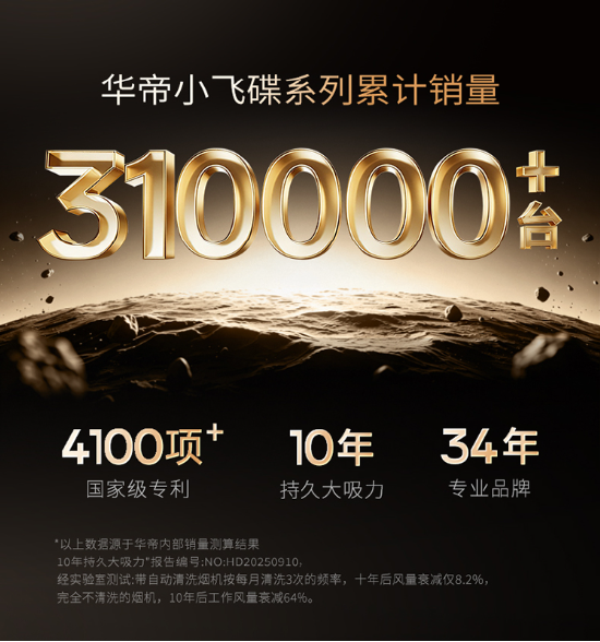 全域控烟再进阶！华帝小飞碟K30即将上市	，破解开放式厨房油烟难题